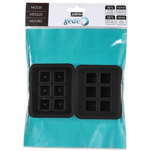 Pebeo, Künstlerfarbe + Bastelfarbe, 2 Kubisch Formen Tasche