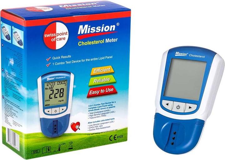 Produktbild Mission 3-in-1 Cholesterin Messgerät