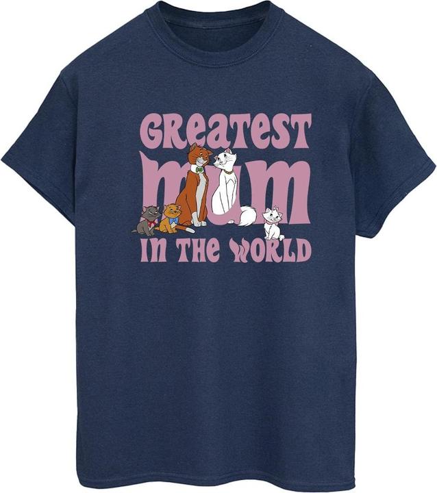 Produktbild Disney The Aristocats Greatest Mum Baumwolle Boyfriend TShirt (XL)