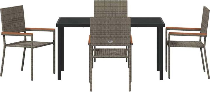 Actual product image vidaXL Garden dining set (140 x 70 x 73 cm)