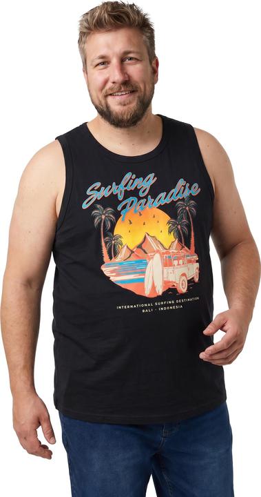 Produktbild Men+ Tanktops, 2er-Pack, Print, Rundhals (L)