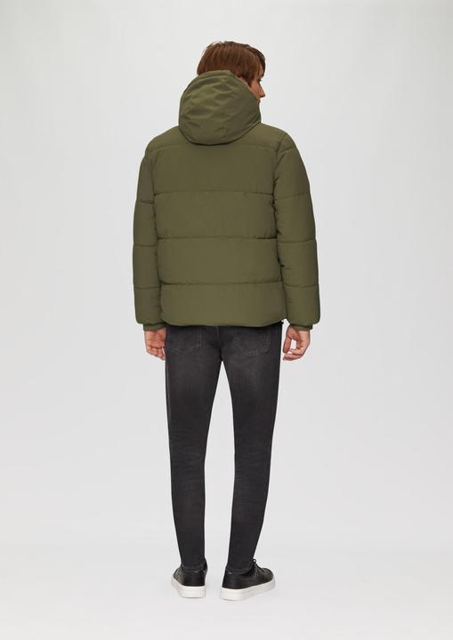 Immagine prodotto S.Oliver Outdoor-Jacke Gesteppte Winterjacke mit Kapuze und Innenkragen (XXL)