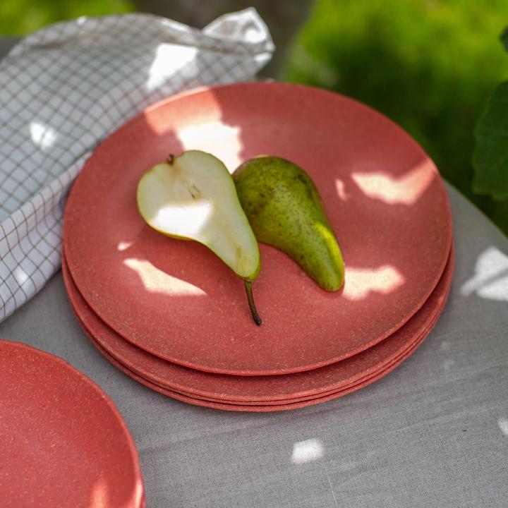 Produktbild Koziol Speiseteller Club 4 Stück, Rot (4 x, 26 cm)