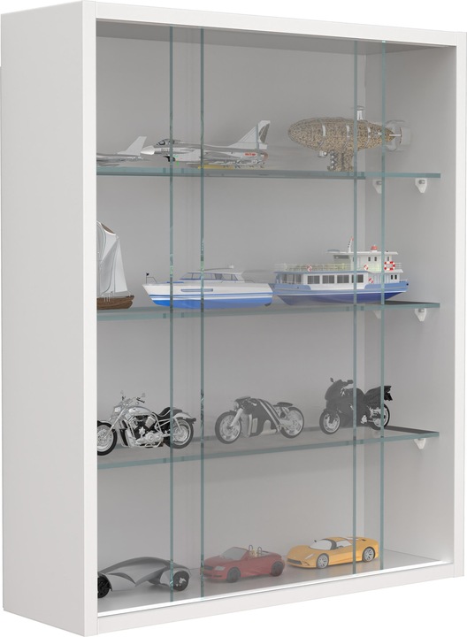Produktbild VCM Hängevitrine Wandvitrine Glas Drivalo M (60 x 50 x 15 cm)