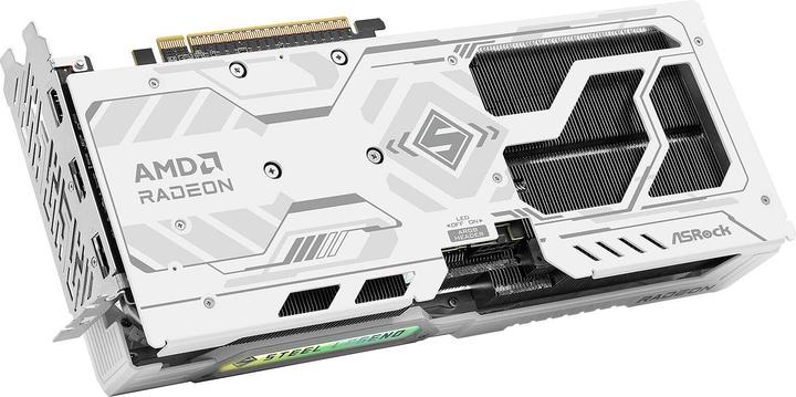 Actual product image AsRock Radeon RX 9060 XT Steel Legend OC (16 GB, GDDR6)