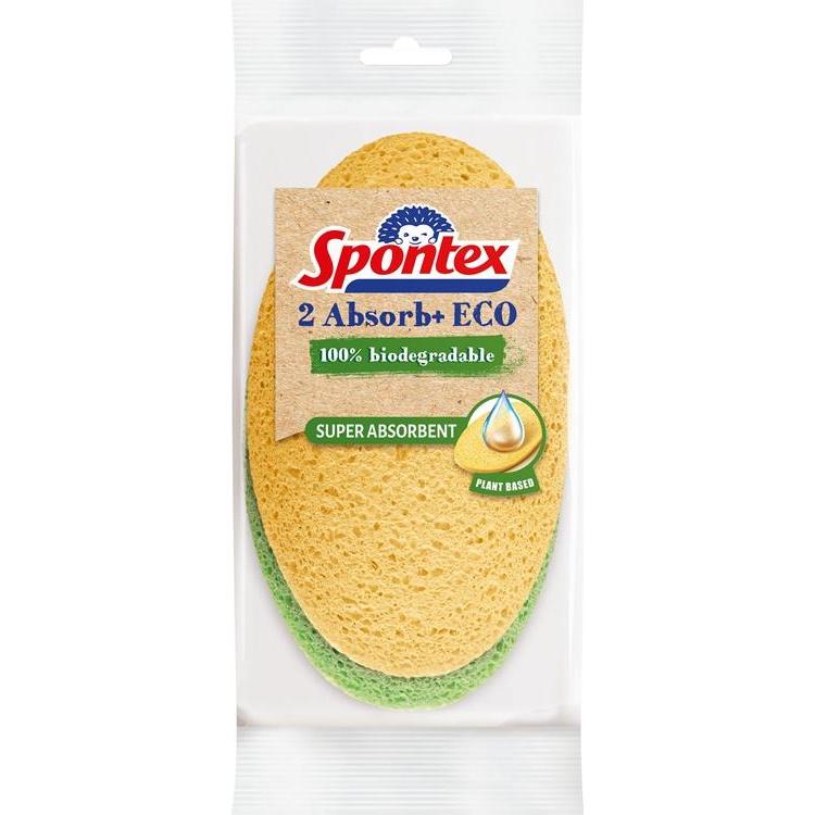 Spontex Sponges Spontexabsorb Eco 2pcs (2 Stk.) (33049109)