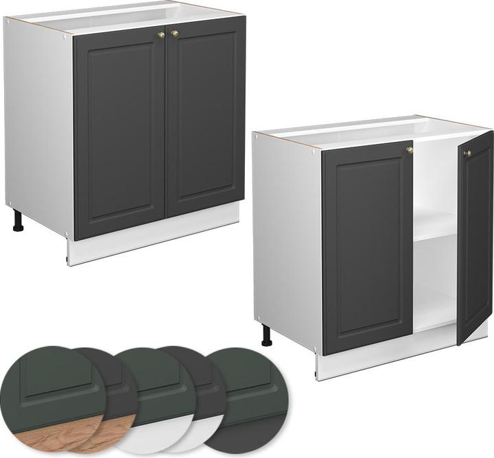 Produktbild Vicco Spülenunterschrank Fame-Line (80 x 51.5 x 81.5 cm)