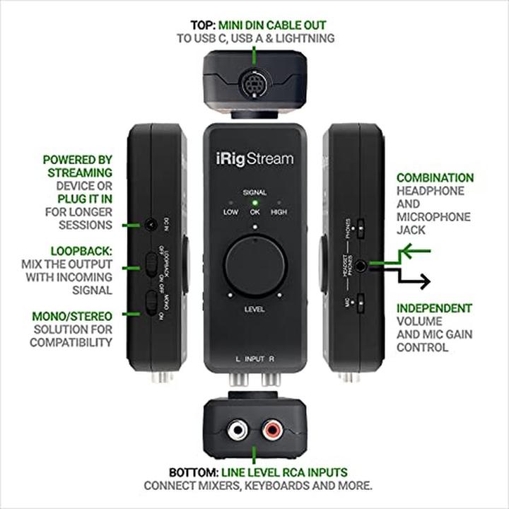 Produktbild IK Multimedia iRig Stream (AudioWire)