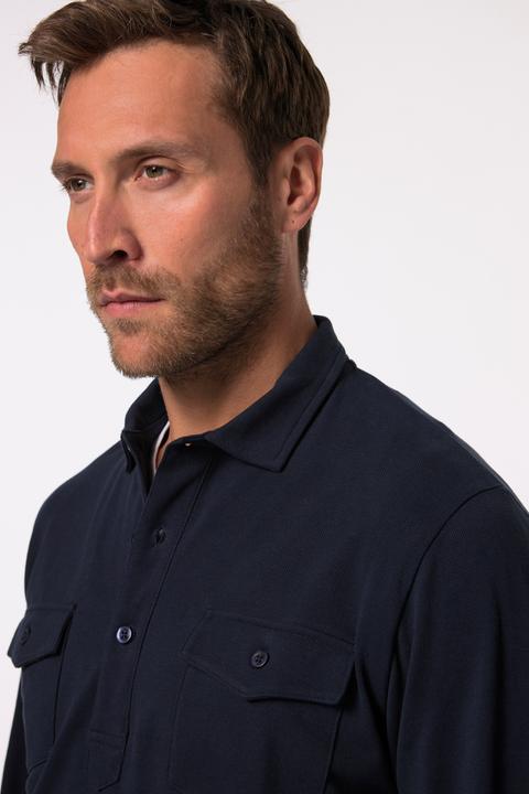 Produktbild JP1880 JP 1880 Poloshirt, Langarm, Piqué, Brusttaschen (XXL)