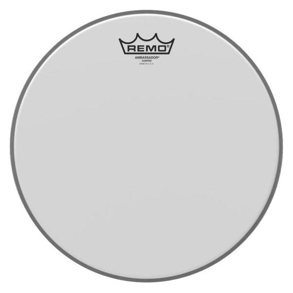 Remo Ambassador 14 Coated Snare Fell (Snare), Drumhead, Weiss