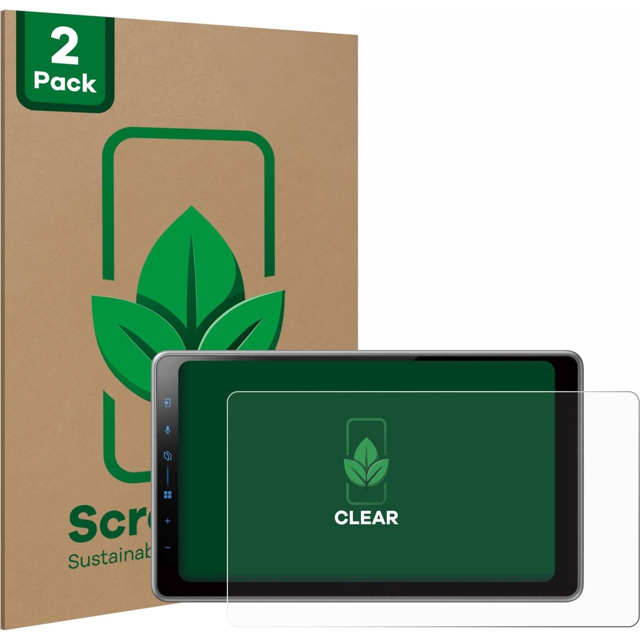 ScreenLeaf, Fahrzeug Navigation Zubehör, Schutzfolie nachhaltiger Displayschutz Displayschutzfolie Folie Klar Transparen...