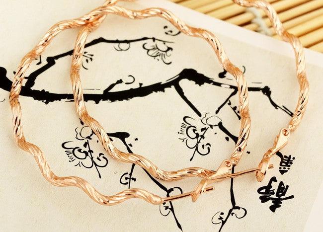 Image du produit Hermex Boucles d'oreilles dorées de LUXE - Or (Alliage de cuivre)