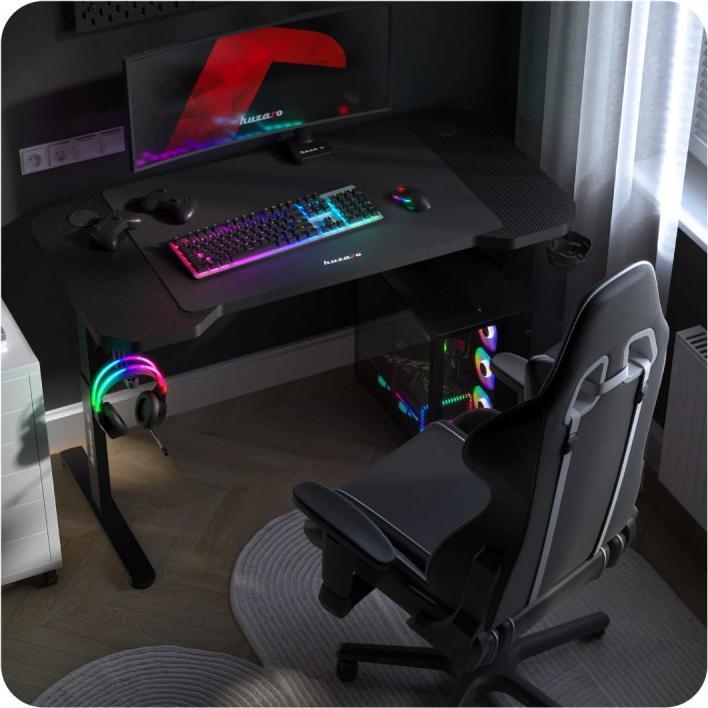 Produktbild Huzaro Biurko gamingowe Hero 2.6 Black