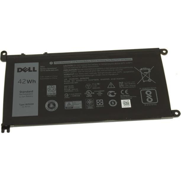 Dell Akku 42Wh Original 3.500 mAh 11,4 V Lithium-Polymer (3 Zellen, 3684 mAh), Notebook Akku
