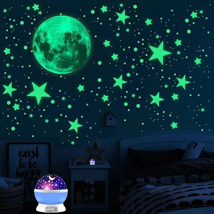 Immagine prodotto PhoneLook Sternenhimmel-Projektor Nachtlicht USB 12 Farben, 360° Drehung Stimmungslicht fürs Zimmer & Party