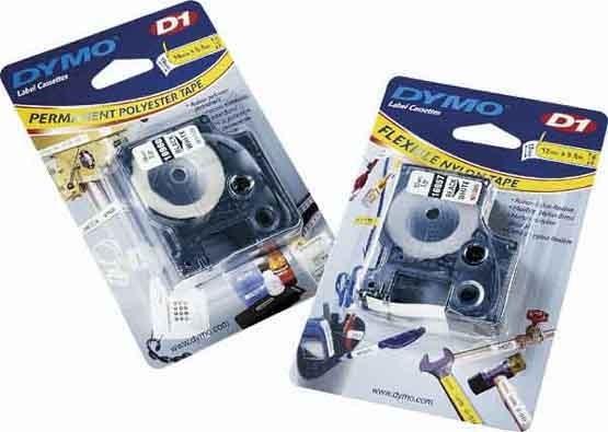 Actual product image Dymo S0718050 Flexible nylon strap (1.90 cm, White)