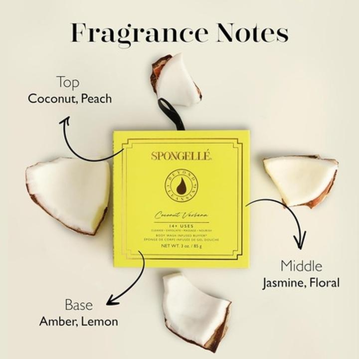 Produktbild Spongellé Boxed Flower - Coconut Verbena