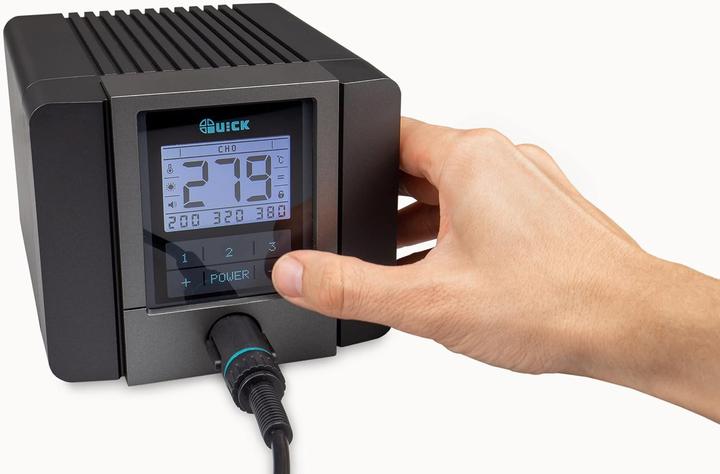 Actual product image Quick TS2200 Digital Adjustable ESD 90 Watt Soldering Station (ward)