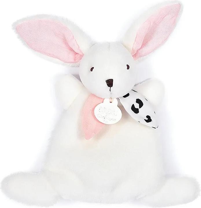 Doudou et Compagnie Happy Blush, Bunny Knuffeldoekje 17cm