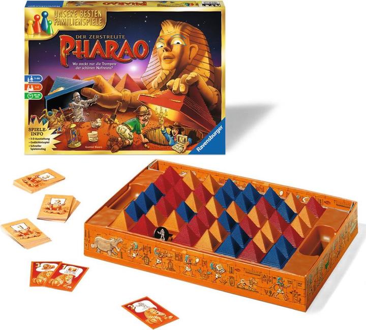 Produktbild Ravensburger Der zerstreute Pharao (Deutsch, 1 - 5 Spieler)