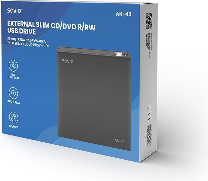 Image du produit Savio AK-43 (Graveur de DVD, Graveur de CD)