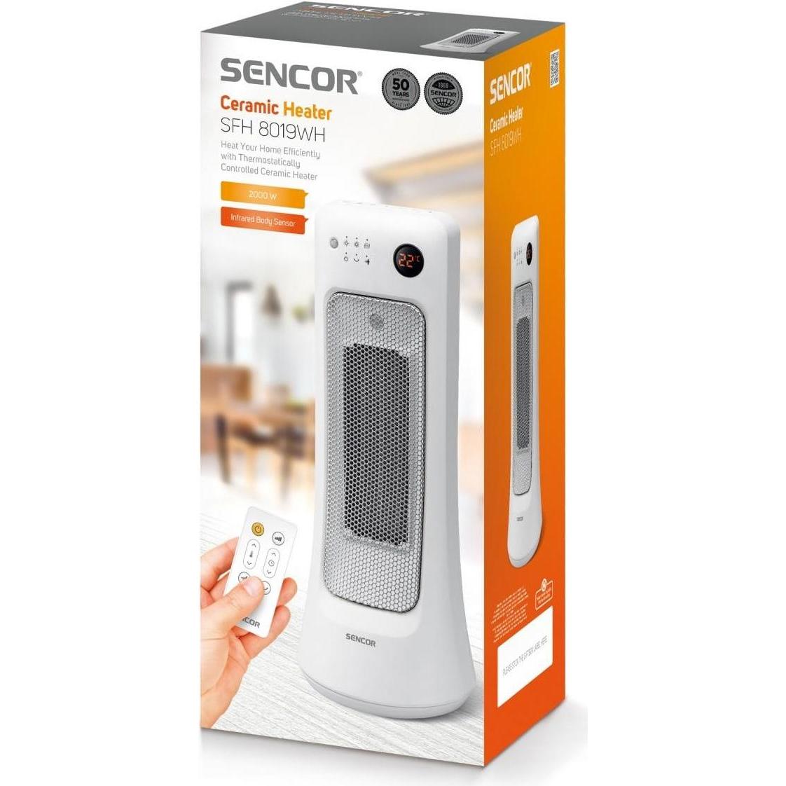 Thumbnail - Sencor Termoventiliatorius SFH 8019WH, Heizkörper, Weiss