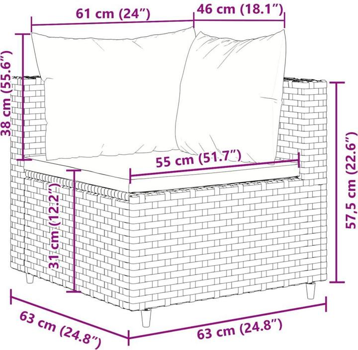 Produktbild vidaXL Graham