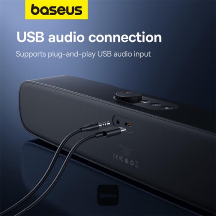 Produktbild Baseus Mini Soundbar AeQur DS10 (black) (20 W)