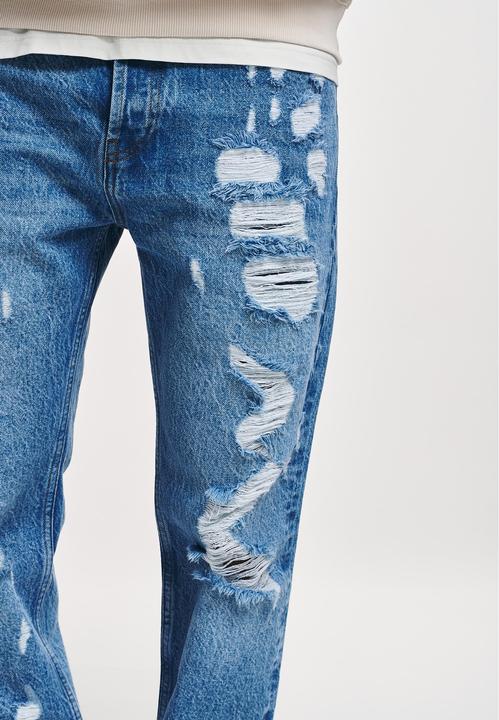 Produktbild 2Y Studios 2Y Firio Destroyed Straight Jeans - 178925 (33)