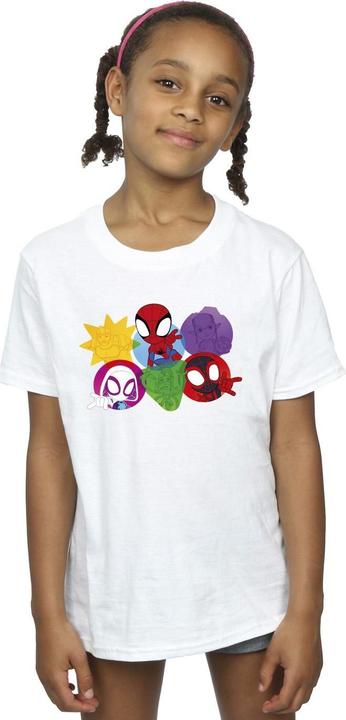 Produktbild Spidey And His Amazing Friends Faces TShirt Mädchen (128)