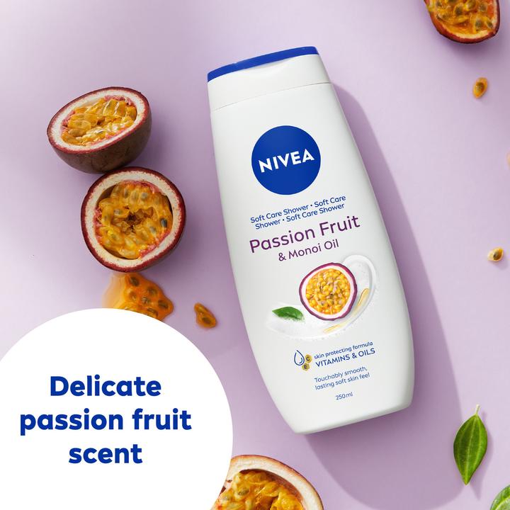 Produktbild NIVEA Pflegedusche Passion Fruit & Monoi Oil (250 ml)