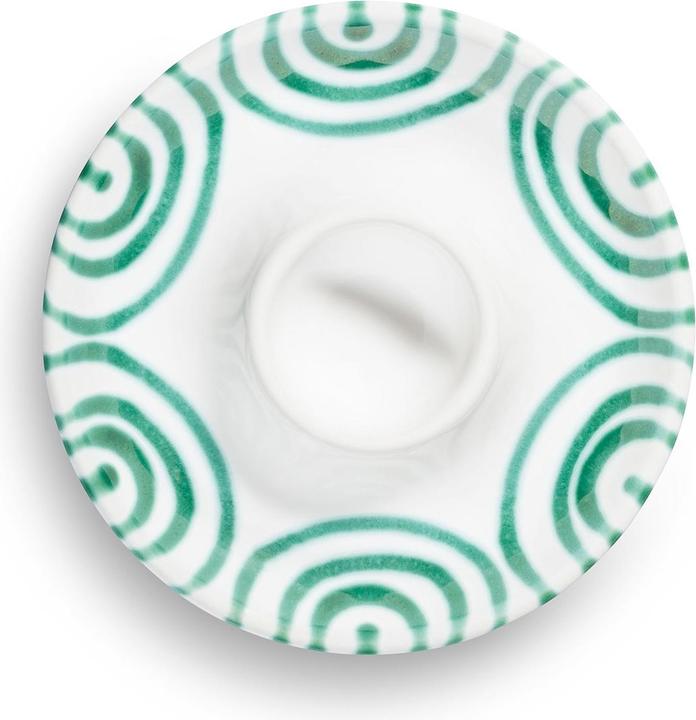 Produktbild Gmundner Keramik Grüngeflammt Eierbecher (Ø 12 cm)