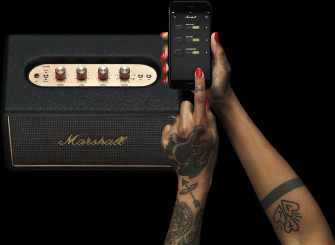 Produktbild Marshall Acton Multiroom (Airplay, WLAN, Bluetooth)
