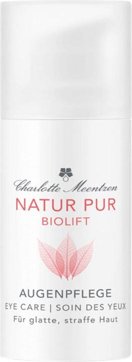 Image du produit Charlotte Meentzen Natur Pur BIOLIFT Augenpflege (Crème pour les yeux, 15 ml, Jour + nuit)