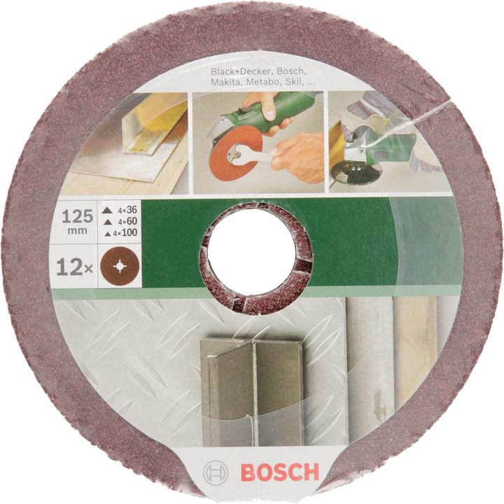 Produktbild Bosch Zubehör Fiberschleifscheiben-Set (100, 36, 60)