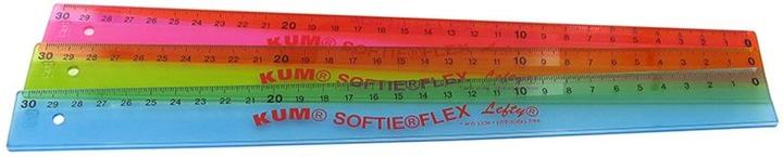 Image du produit Magni KUM GMBH CO. Règle pour gauchers 30cm Softieflex assortie (30 cm)