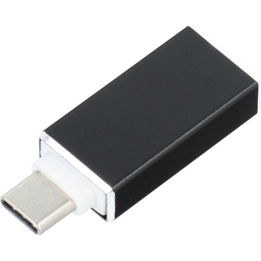 No Name Adattatore USB-C - USB OTG nero (USB-A, USB tipo C), Adattatore dispositivo mobile, Nero