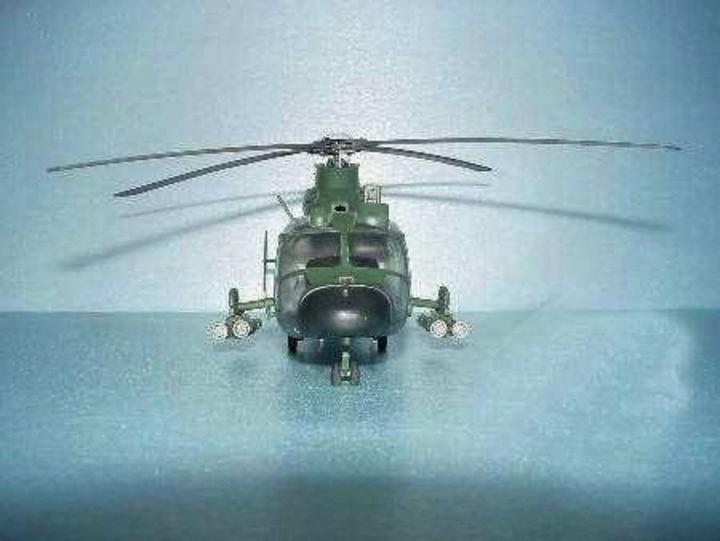 Actual product image Trumpeter Z-9 G Armed Helicopter