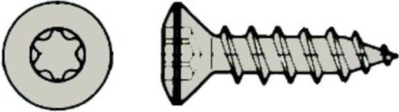 Actual product image Werkstarck Chipboard screws A2 (200 Screws per piece)