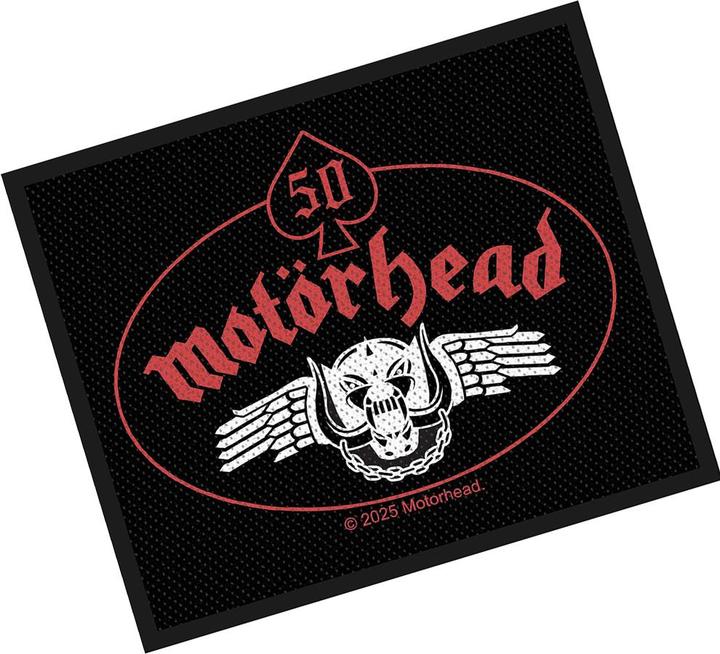 Image du produit Motorhead Schädel mit FlügelnPatch Polyester (10 x 10 cm)