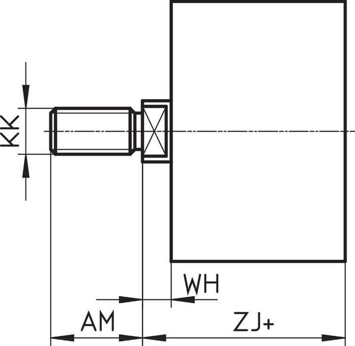 Produktbild Festo ADN Compact Cyl 25mm Bore 40mm Stroke