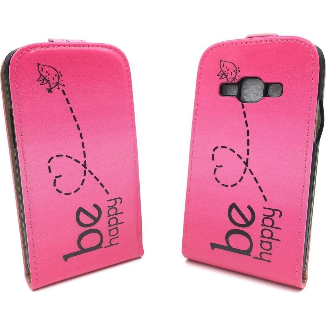 Thumbnail - König Design Handyhülle für Samsung Galaxy J1 (2016) Schutztasche Wallet Cover 360 Case Pink (Samsung Galaxy J1 (2016)),...