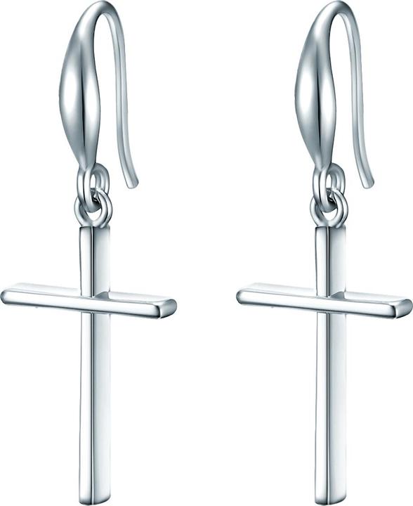 Image du produit Lulu & Jane Boucles d'oreilles femme croix en alliage métallique - 35784 (Alliage métallique)