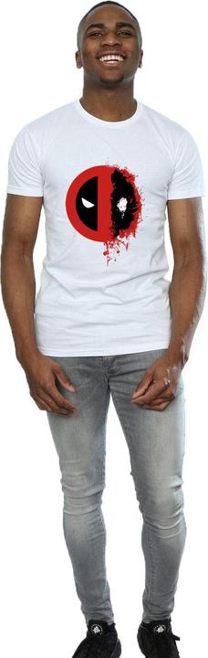 Produktbild Deadpool Split Splat Logo TShirt (S)
