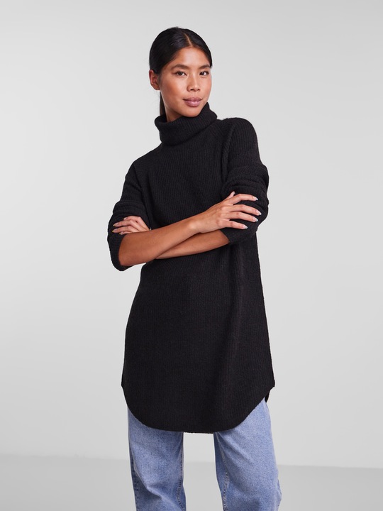 Actual product image Pieces Knitted turtleneck tunic (XS)