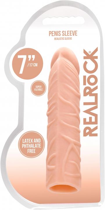 Actual product image RealRock Penis Sleeve 7"
