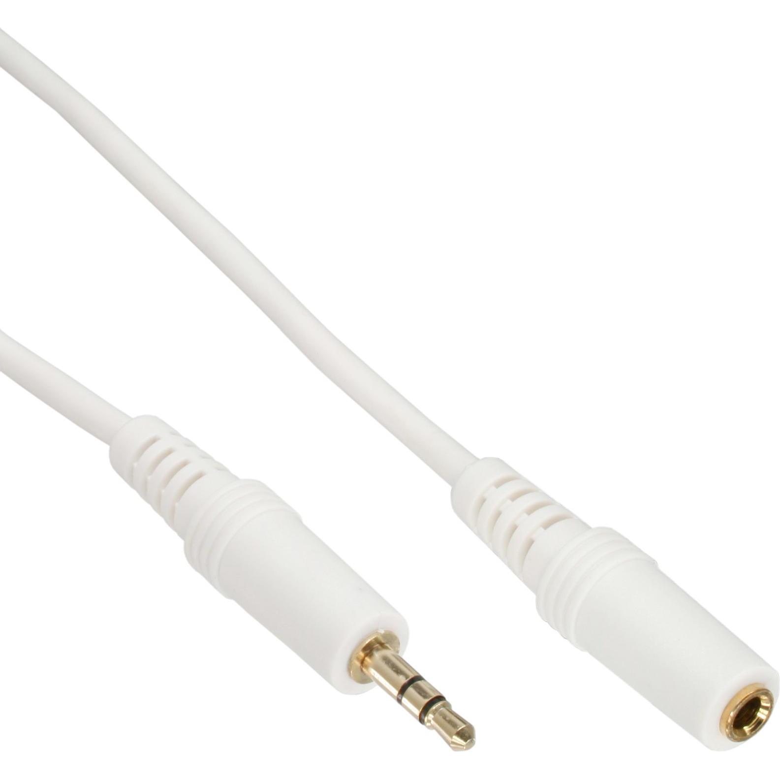 InLine Klinke Verlängerung (3 m, 3.5mm Klinke (AUX)), Audio Kabel