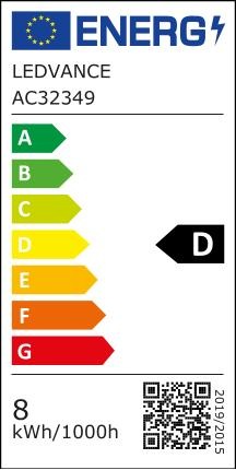 Label énergétique Osram Led Base Classic A (E27, 7.50 W, 1055 lm, 3 x, D)