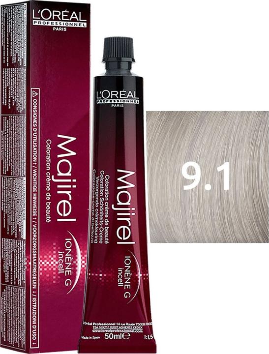 Immagine prodotto L'Oréal Professionnel Majirel (9.1 Ceneri bionde molto leggere)