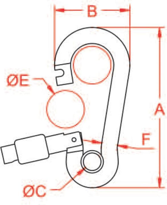 Image du produit KONG Mousqueton type pompier